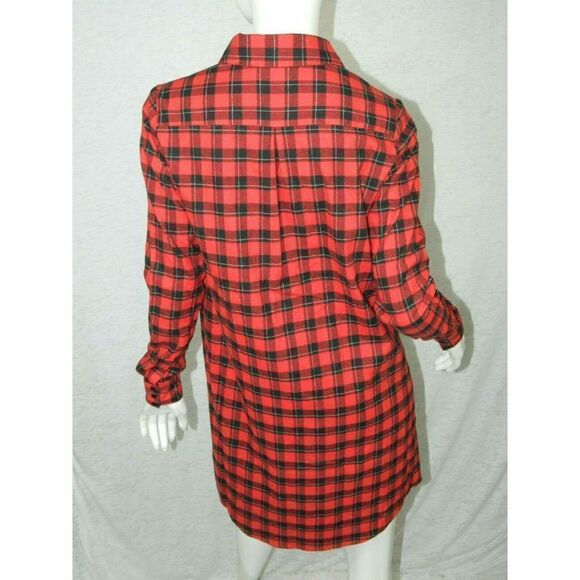 Ashstudiosparis Shirt Red Black Sacket Sacket Size 6 - Picture 2 of 8